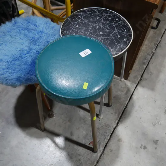 Three stools