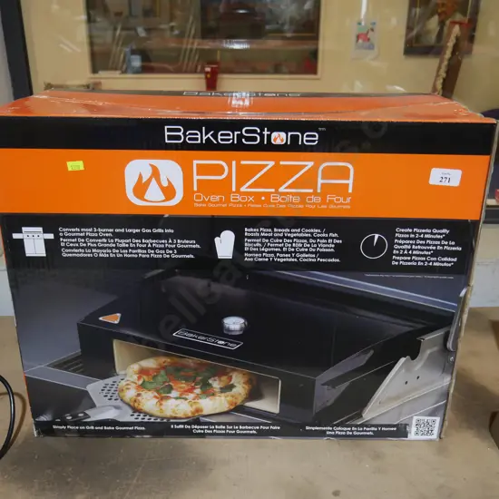 Pizza oven box