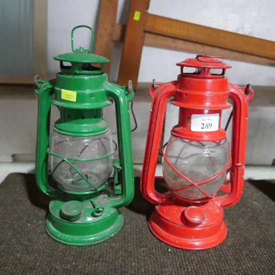 2 lanterns