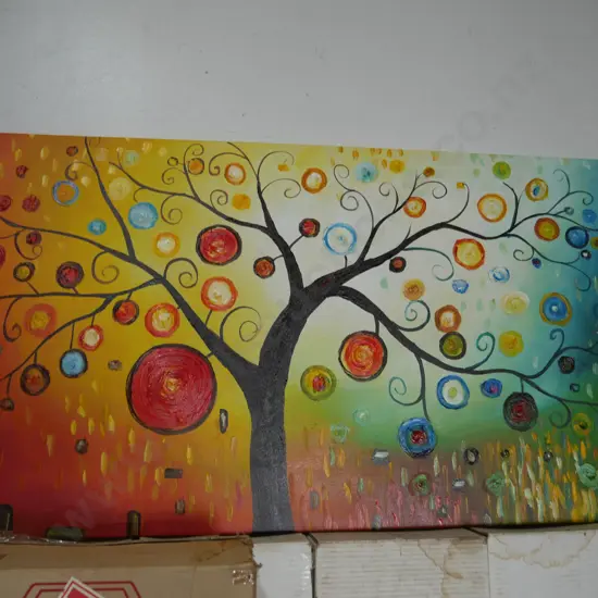 Canvas oil painting