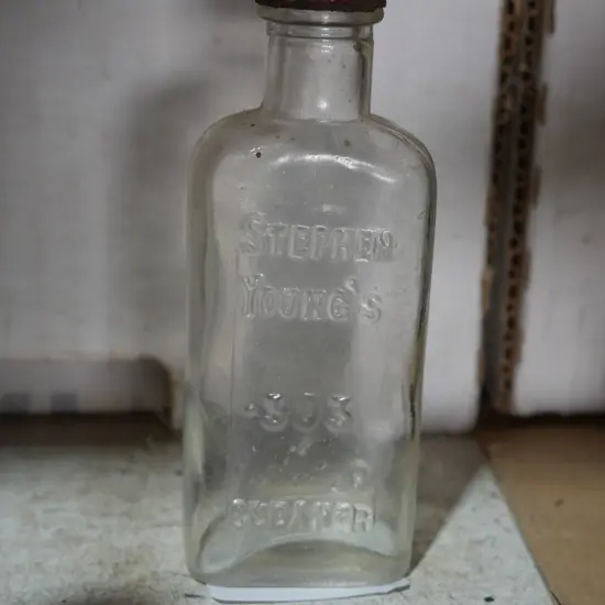 Steven Young's cleaner bottle