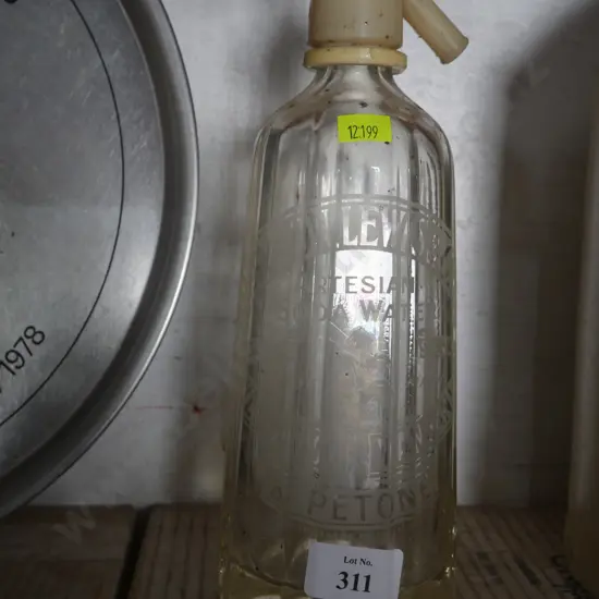 Thomson Lewis soda syphon Wellington