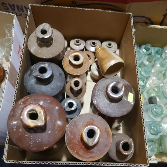 Stoneware bottles