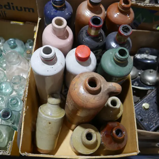 Stoneware bottles