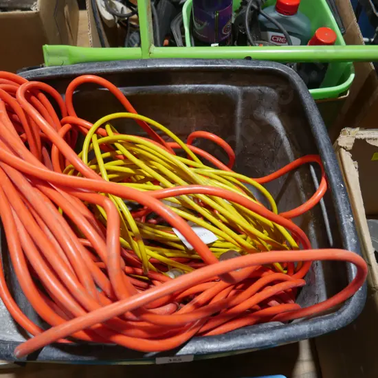 Two extension leads