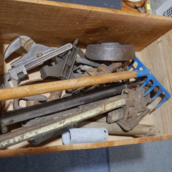 Assorted hand tools