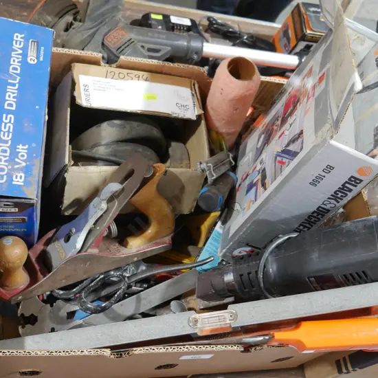 Assorted workshop tools