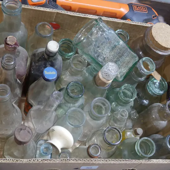 Assorted bottles