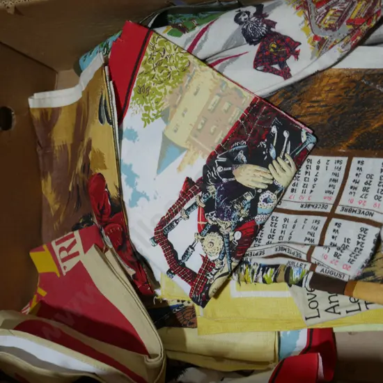 Assorted tea towels