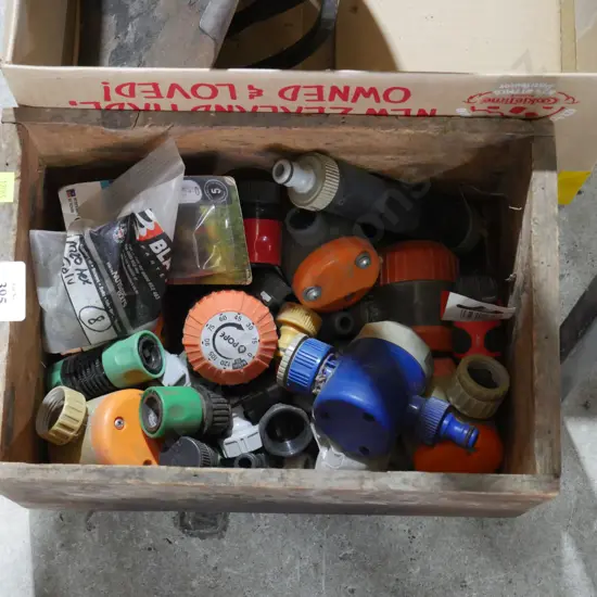 Assorted hose fittings