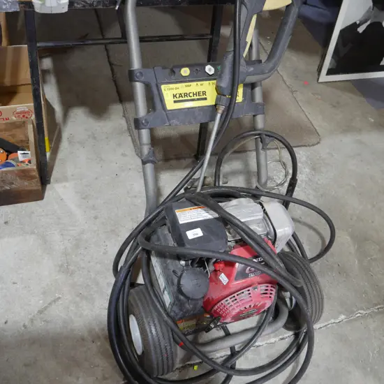Karcher petrol powered water blaster