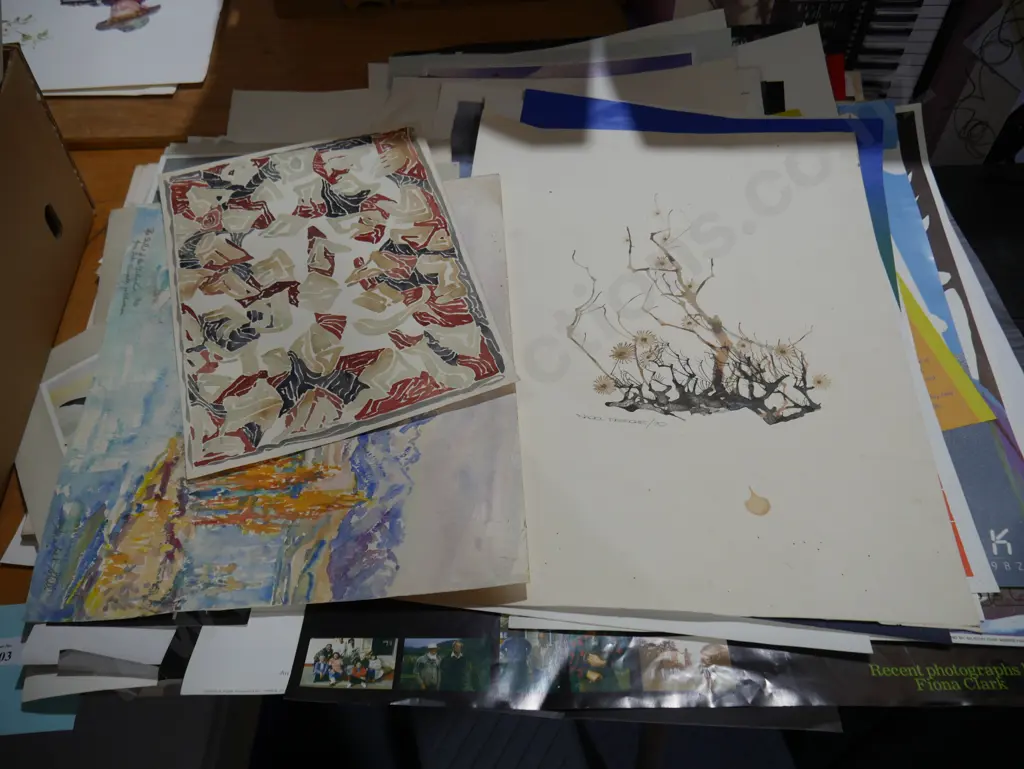 Watercolors and posters Image 1++