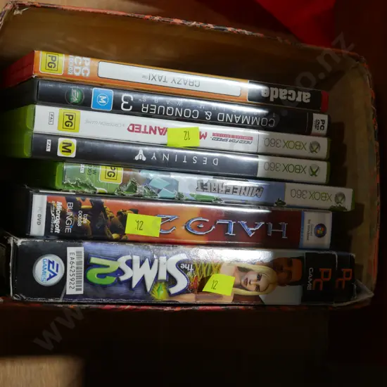 Xbox 360 games etc