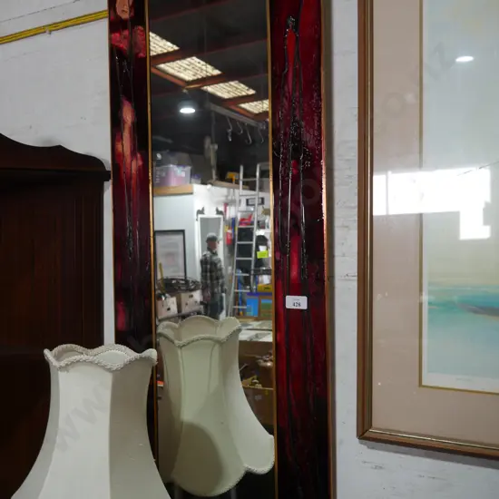 Decorative wall mirror