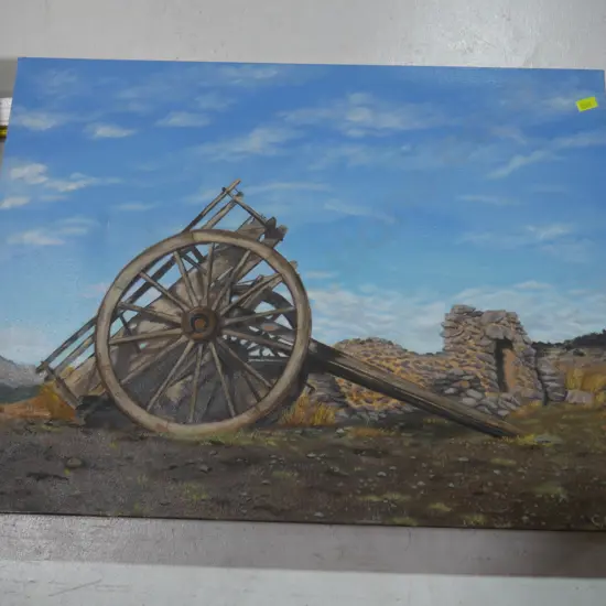 C. Boon canvas oil painting