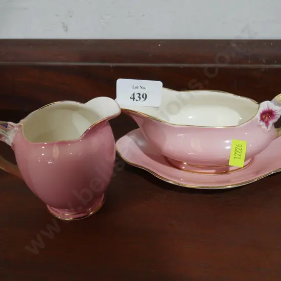 Royal Winton gravy and milk jug