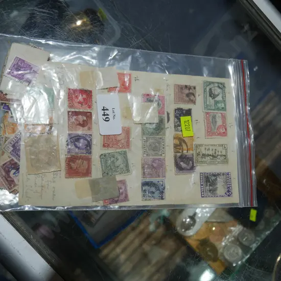 Assorted stamps