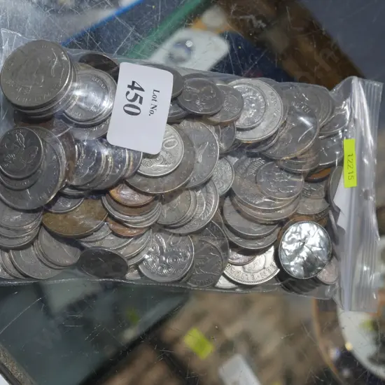 Assorted New Zealand coins
