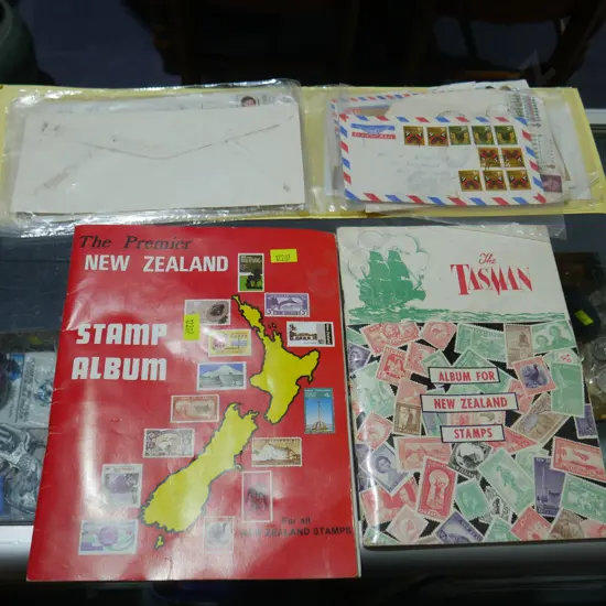 First day covers and stamp albums