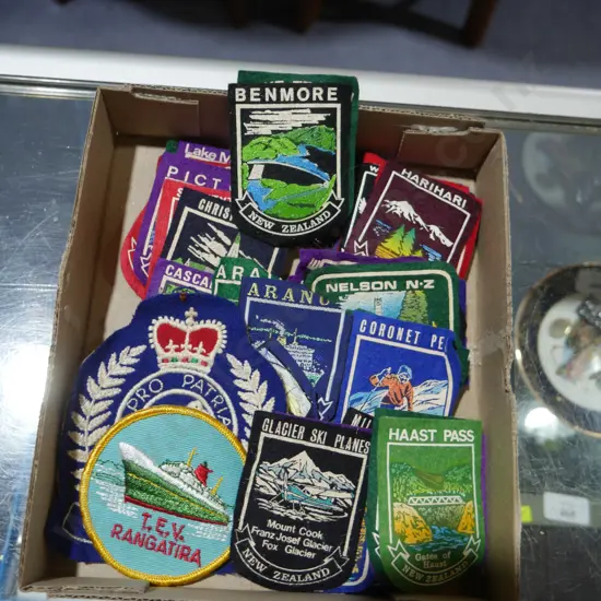 Assorted New Zealand patches
