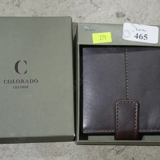 Colorado leather men's wallet