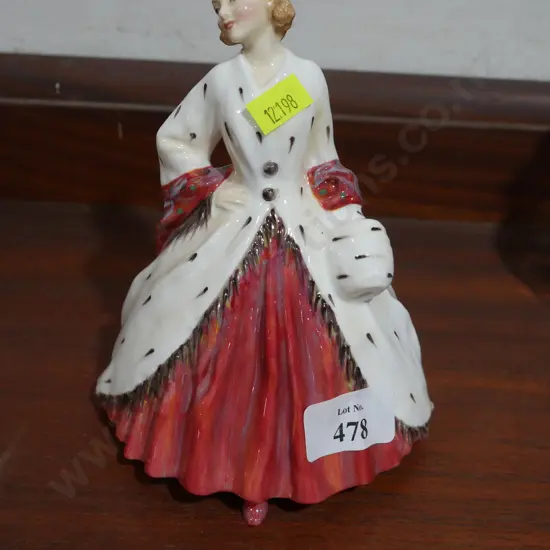 Royal Doulton figurine – The Ermine Coat