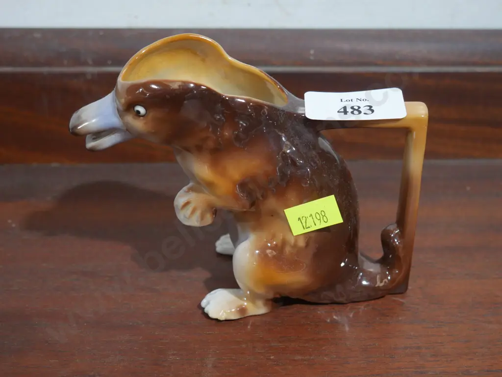 Bayreuth platypus jug Image 1++