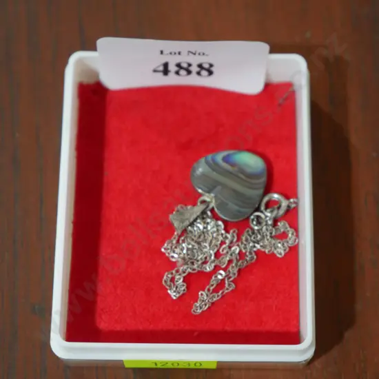 Silver necklace