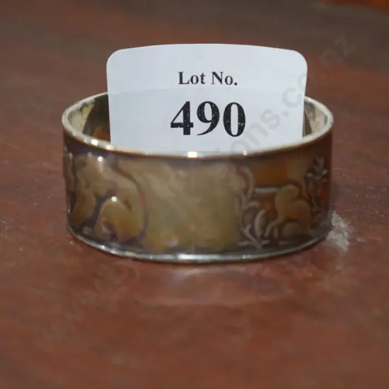 Sterling silver napkin ring