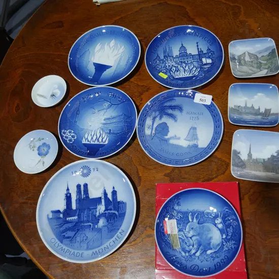 Royal Copenhagen plates