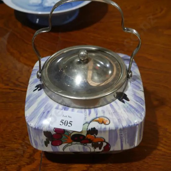 Hanley biscuit barrel