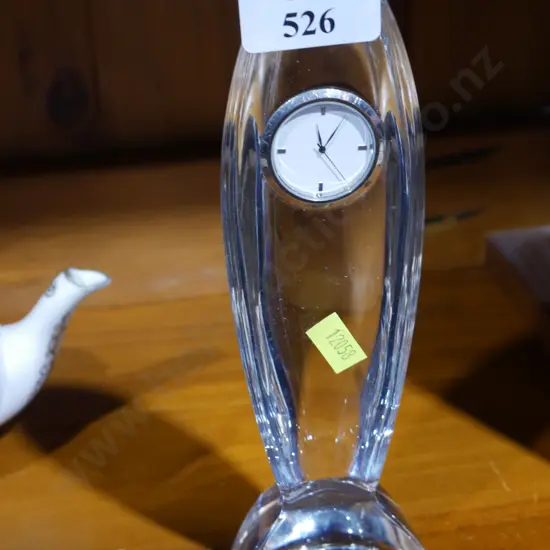 Waterford crystal clock