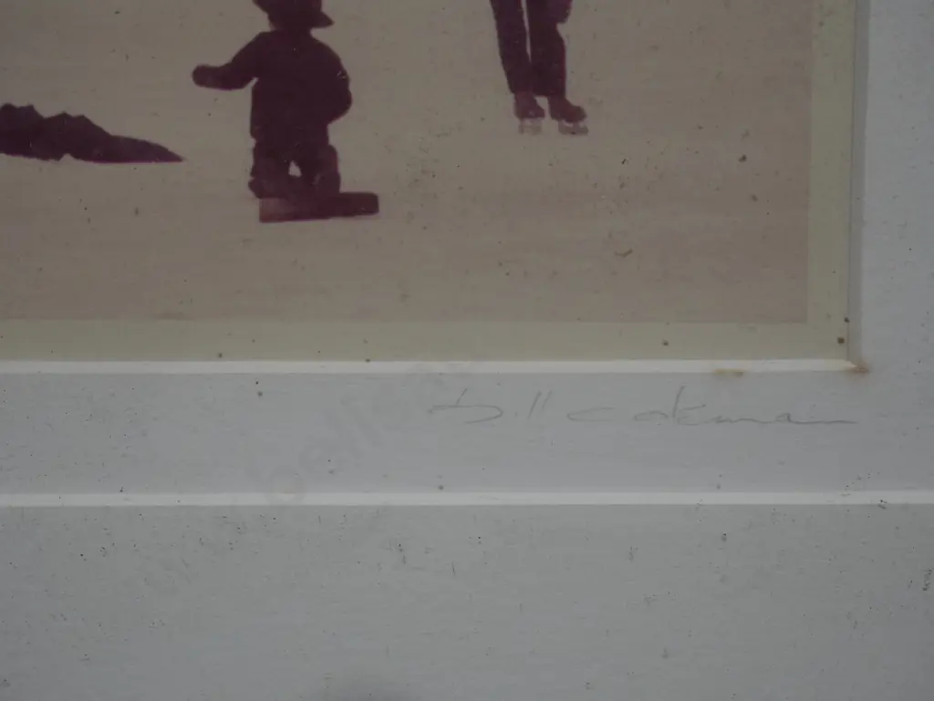 Limited edition print the kick Image 1++