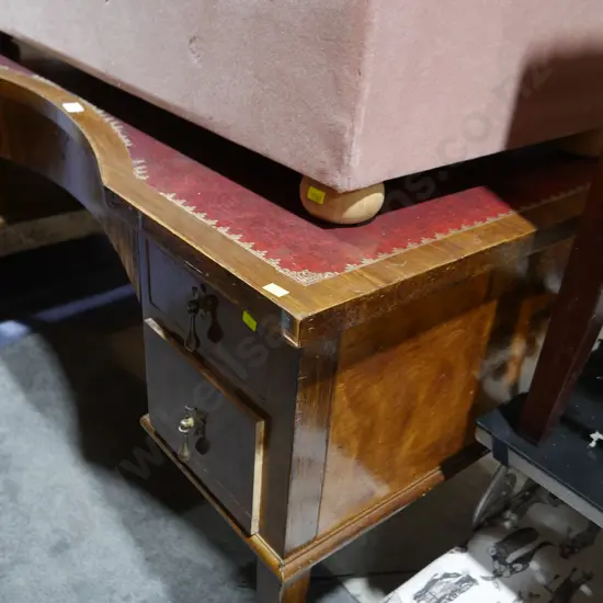 Repo leather top desk