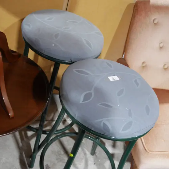 Pair of barstools