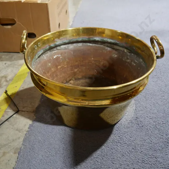 Brass bucket