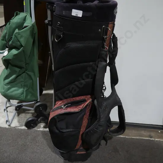 Golf bag and club