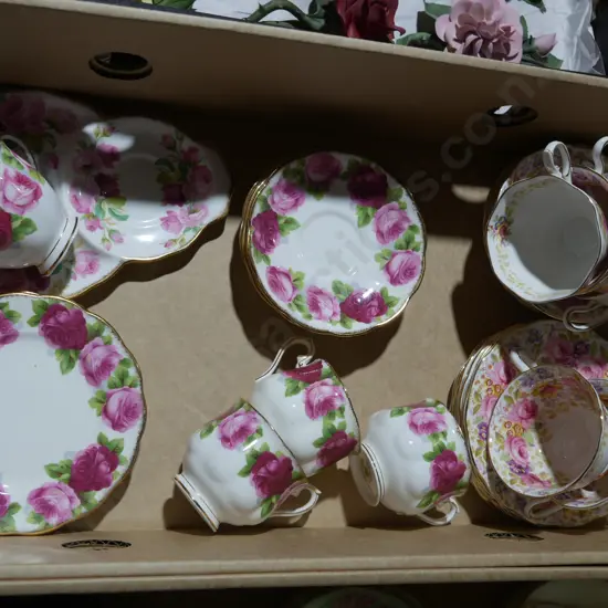Royal Albert tea sets