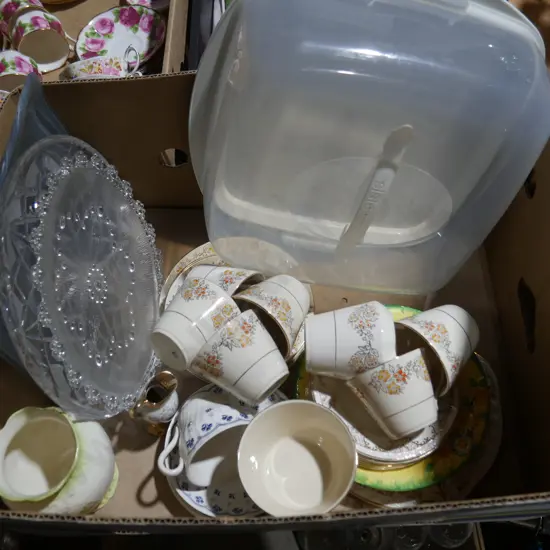 China, cake box etc