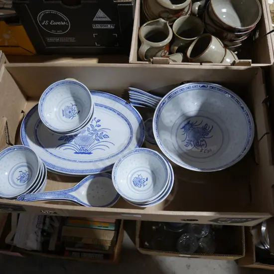 Blue and white china