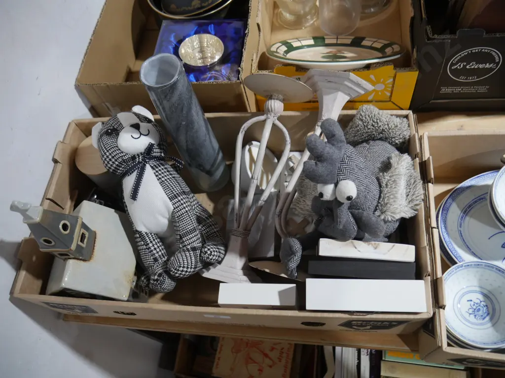 Candlestick holders, animal door stops etc Image 1++