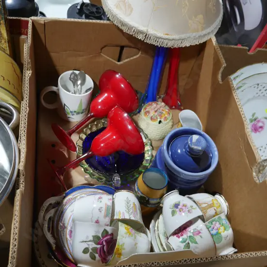 China, glassware