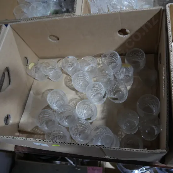 Crystal tumblers