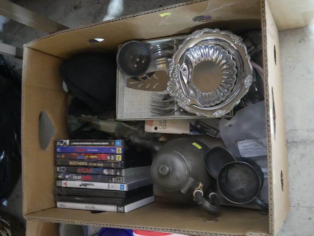 DVDs, wood handle cake forks etc Image 1++