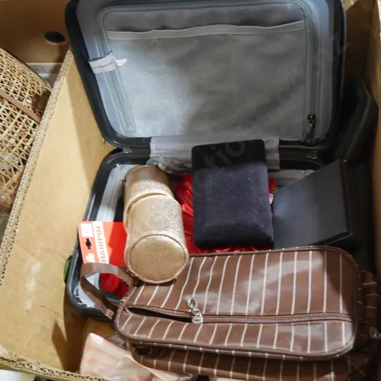 Makeup bags etc
