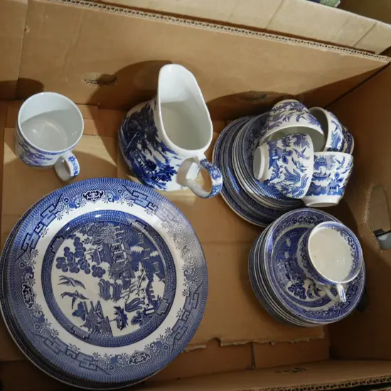 Blue and white china