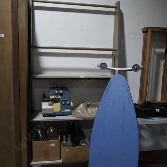 Ladder shelf unit