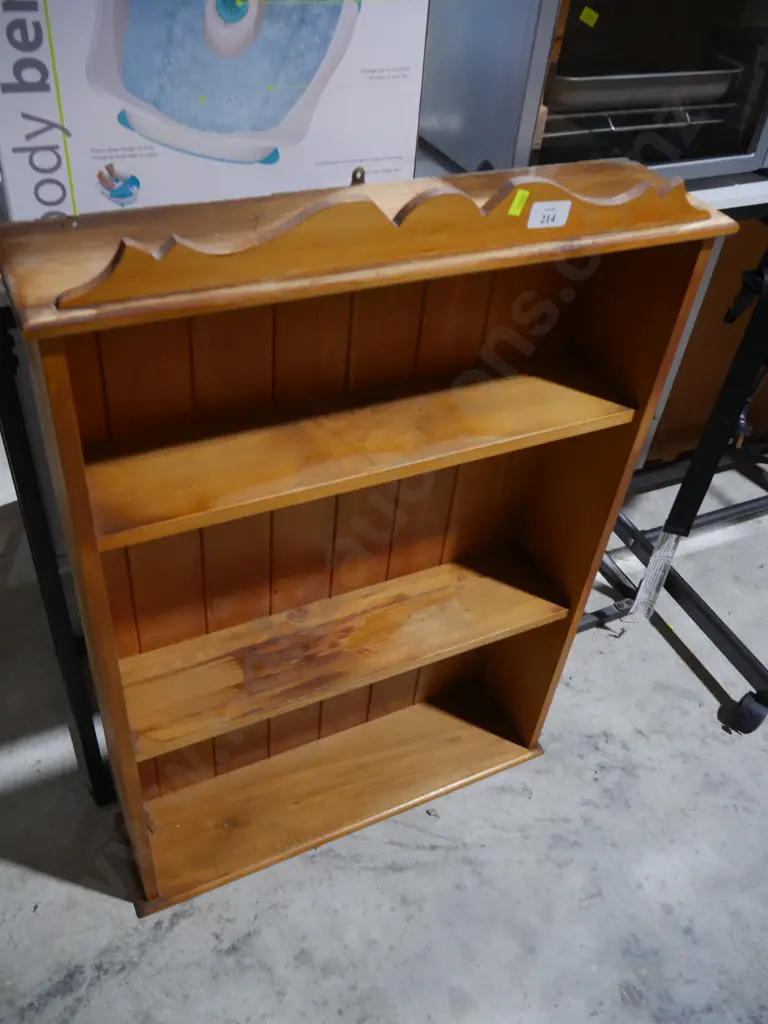 Wooden wall shelf Image 1++