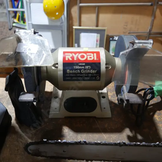 Ryobi bench grinder
