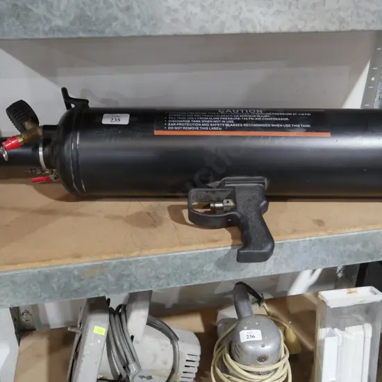 Gas pressure canon